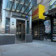 a street elevator at Queensboro Plaza subway station